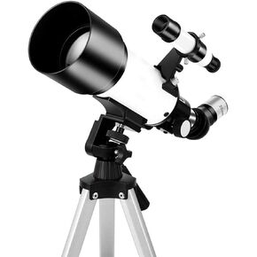 Telescope,70mm Aperture Astronomical Refracting Telescope for Kids Beginners,Travel Telescope for AduIt with PortableBag and 10mm/