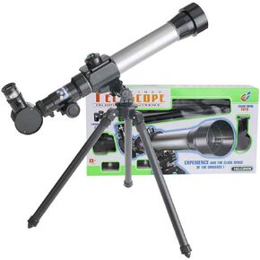 Kids & Adults Astronomical Refractor Telescope,50mm Refractor Telescope with Tripod & Finder Scope, Portable Telescope for Kids Be