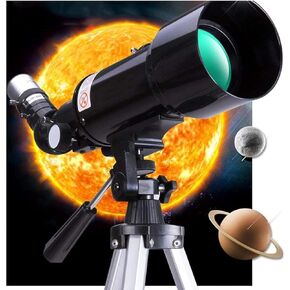 Telescope High Power Binoculars Outdoor Telescope for Astronomy,Refractor Telescope,Fully-Coated Glass Optics, Telescope for Beginners with Bag Tripod for Indoor/Outdoor