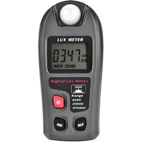 MT30 Digital Luxmeter LCD Display Light Meter Environmental Testing Illuminometer Applicable for Factory Warehouse Office School