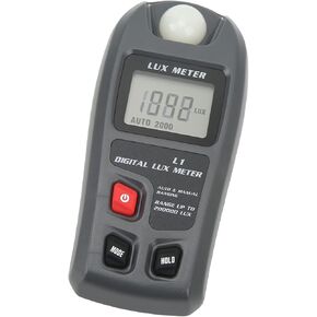 Digital Light Meter Luxmeter Illuminance Tester LCD Display for Outdoor Use