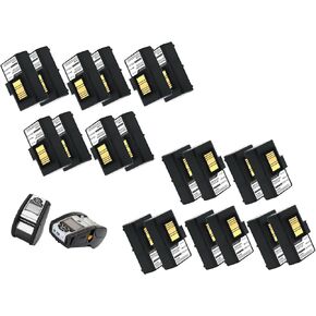 (20PCS)3400mAh/7.4V AT16004, BTRY-MPP-34MA1-01, P1051378 Replacement Battery for QLN220, QLn220HC, QLN320, QLn320HC, ZQ500, ZQ510, ZQ520, ZQ521, ZQ610, ZQ610HC, ZQ620, ZQ620HC, ZR628, ZR638 Li-ion