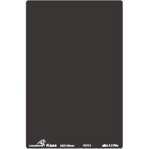 Kase Wolverine Slim 1.1mm Shockproof Oversized 100mm x 150mm ND64 Filter Neutral Density 6 Stop Optical Glass 100 150 ND