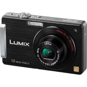 Panasonic Lumix DMC-FX580 12MP Digital Camera with 5x MEGA Optical Image Stabilized Zoom and 3 inch LCD (Black)