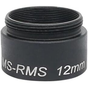 Lab Microscope Accessories Microscope Objective Adapter Ring-Microscope Objective Parfocal Length Extension Ring Adapter Outer Inner RMS Thread Extenders 12mm 15mm 18mm 28mm ( Color : Total Length 22
