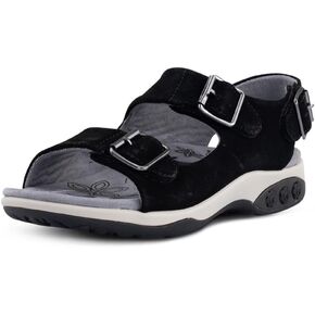 Therafit Alice Women's Heel Strap Leather Arch Support Sandal - for Plantar Fasciitis/Foot Pain
