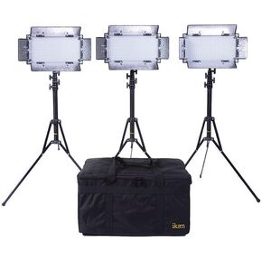 Ikan IB508-v2-KIT Bi-Color LED Studio Light (Black)