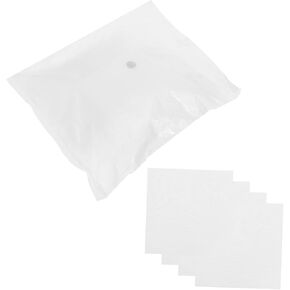 Doitool 100pcs القماش الصناعي لتنظيف الألياف الدقيقة 6 × 6 بوصات الألياف الفائقة -امتصاص عالي الجودة مثالي لشاشة العدسة وتنظيف السطح
