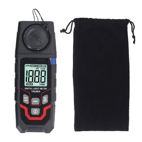Digital Illuminance Meter High Accuracy Light Tester for Various Applications 50 Sets Data Storage