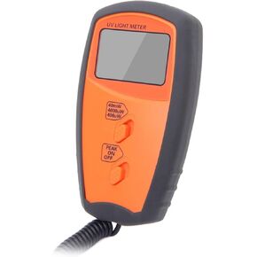 Photographic Light Meters Portable Digital UV Light Meter Handheld UVA UVB Intensity Measure Tester Luxmeter Outdoor Light Radiometes Luxmeter for Plants Aquarium Light Tester