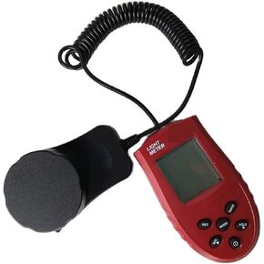 Photographic Light Meters 200,000 Lux Automatic HS1010A LCD Digital Light Meter Luxmeter Lux/FC Meters Illumination Handhold Light Luminometer for Plants Aquarium Light Tester