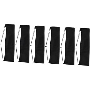 6Pcs Tripod Carrying Case Portable Photography Bag for Camera Tripod Light Stand Photo Equipment for Travel Camping Hiking Outdoor Activities