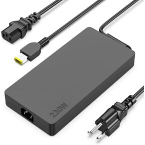 230W Legion Charger, Laptop Charger for Legion 5 7 S7 X1 Y540 Y545 Y740 Y900 Y910 Y920 Y7000 ThinkPad P50, P51, P52, P70, P53 20QN Legion 5 82AU Legion Y530-15ICH Y530-15ICH-1060-1
