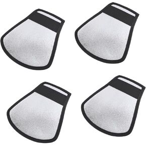 Angoily 4pcs Camera Flash Diffuser Accessories Softbox Reflector for Speedlight Photo Studio Photography Lighting