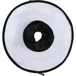 Portable 45cm Softbox Flash Diffuser and Soft White Diffuser Sock for Jewelry Photography