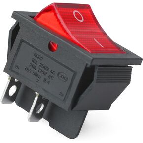 yuxivcne 5607-0020-01 استبدال مفتاح ضاغط الهواء لوحدة الخزان Kobalt 8 غال ، 4 دبوس 2 الوضع 15/30A 250 فولت مع الضوء