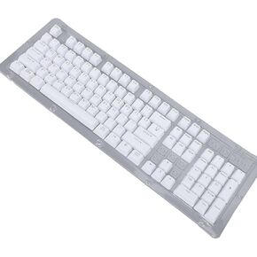 Keyboard Keycaps ، Keycap Set ABS الحد الأدنى للصيانة (أبيض)