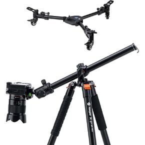 Fotopro Horizontal Tripod Bundle with Tripod Dolly