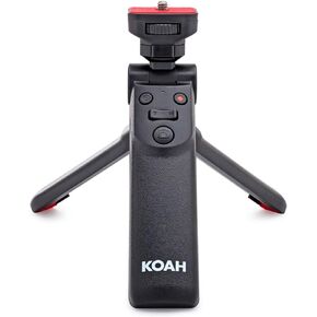 Koah Vlogging Camera Grip and Tripod for Content Creators - Compatible with Sony mirrorless Alpha Series, DSC-RX / RX100 Series, and DSC-HX/HX Series Cameras