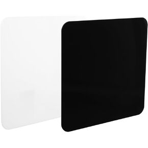 2pcs Acrylic Photography Reflector Boards Light Reflector Background for Product Display Smooth Surface for Effects Photography