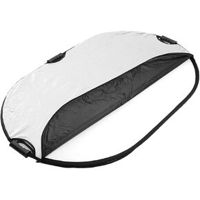 NUOBESTY 1Pc Portable Foldable Photography Reflector Kit Lightweight and Durable Light Reflector for Studio Outdoor Photo Shoots Easy to Carry for All