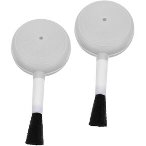 2Pcs Air Blower and Brush for Camera Lens Cleaning Sensor Cleaning Kit Gentle Dust Removal Tool for Laptops Keyboards and Electronics Maintenance