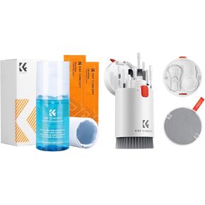 K&F Concept Keyboard Cleaning Kit Laptop Cleaner, with 200ml Screen Cleaner Spray