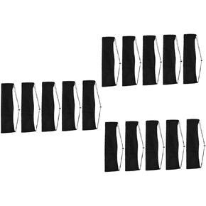 15pcs Portable Tripod Carrying Case Strap Lightweight Organizer for Camera Tripods Easy Drawstring Closure for Photographic Equipment Storage