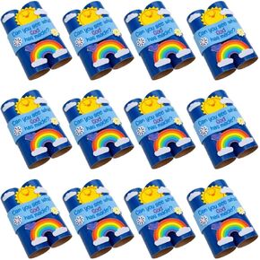 Fun Express See What God Has Made Binocular Craft Kit - 12 Pack | DIY Cardboard Binoculars for Kids | Fun Art & Craft Project | VBS Vacation Bible School Supplies