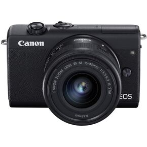 Canon EOS M200 EF-M 15-45mm is STM Kit (Black) (Renewed)