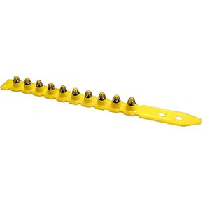 0.27 Caliber Yellow Shot Strip Loads, Power Fasteners Actuated Powder Loads (100-Count)