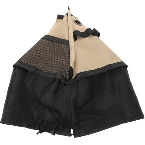 Picnic Fan Holder Durable Canvas Camping Handheld Fan Bag Portable Tripod Storage Pouch for Outdoor Use Compact Design for Versatile Tissue and Fan Organizer