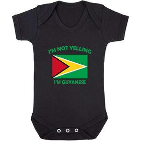 أنا لا أصرخ ، أنا guyanese guyana babybuit قطعة واحدة