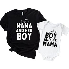 Matching Mom and Son outfits, Boy Mama Shirt, Mama and Baby Boy Matching Outfits, Mommy and Me Shirts Boy, Mothers Day Gifts, Mama's Boy, Mommy Baby Matching Clothes.
