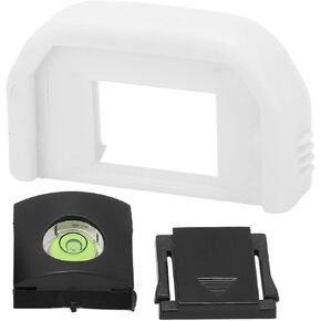 EF Digital Camera Viewfinder Protective Eye Cup, Gradienter, Cold Shoe Cover for 760D 750D 700D 650D 600D 505D 500D Camera Kits with Durable Plastic Construction, Easy (Black)