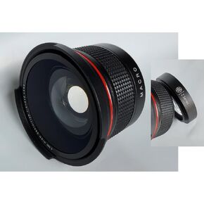 Hi-Def Super Wide Pro Fisheye Lens for Panasonic Lumix DMC-FZ200 DMC-FZ300