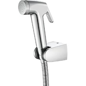 HandheldSprayer Kit Cloth Diaper Sprayer ABS Round ShapeSprayer for Toilet for Toilet-Adjustable Water Pressure Control withHose for Feminine Wash and Bracket,Chrome d(Chrome D)