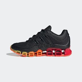 adidas CBLACK/BETSCA/SORANG Unisex MEGARIDE Core blackBetter Scarlet/Solar Orange 12 US, Wide Men