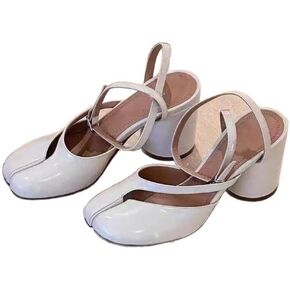 Tabi Shoes Women Mary Janes Cute Retro Trendy - Split Toe Sandals Casual Comfortable Walking Lightweight Female Solid All-Match for Daily Wear Beach Travel Standing All Day Birthday Gifts
