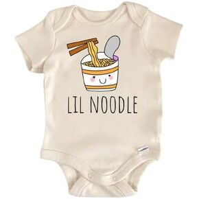 Noodle Ramen - Baby Boy Girl Clothes Infant Bodysuit Funny Cute Newborn 1