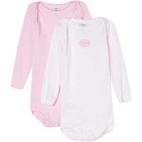 Petit Bateau BABY GIRLS 2 PACK BODYSUITS STYLE 15050 SIZES 1-12 MONTHS