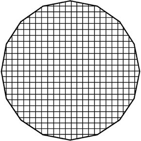 Fotodiox Pro 36in Eggcrate Grid for EZ-Pro DLX Parabolic Softboxes - Fits 36in (90cm) EZ-Pro DLX Parabolic Softboxes - 50 Degree Grid (2x2x1.5 Openings)