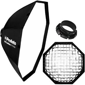 Profoto OCF Compact و Lightweight 3 أقدام بوكب أوكتا مع Profoto OCF SoftGrid خفيفة الوزن 50 درجة 3 أقدام و SPERTO OCF (3 عناصر)