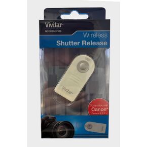 Wireless Shutter Release for Canon EOS 5D Mark II EOS 7D,EOS 60D,EOS 600D(T3i),EOS 550D(T2i),EOS 500D,EOS 400D,EOS 350D,EOS 300D,EOS 30/33/30V/,EOS 50/55.EOSSKiSSIII,EOS 100.