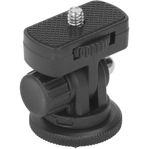 Versatile Hot Shoe Adapter with 180° Tilt,1/4in Screw Hole Non Slip for SLR Micro SLR Digital Camera for SLR and Digital Cameras