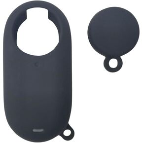 CAMERE CAMERA GO3 CASE CASE CAP لـ Insta360 GO 3-مجموعة غلاف واقية من السيليكون مع حماية من العدسة ، مضاد للخلع ، مضاد للانحدار ، تبديد الحرارة ، شبل-ملحق الكاميرا