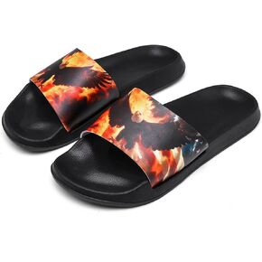 Slides Slippers for Women Men Shower Slippers Pool Beach Sandals Non Slip Flat Sandals for Summer