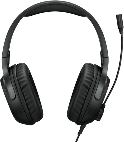 Lenovo IdeaPad H100 Gaming Headset, 50mm Drivers, Stereo Over Ear Headphones with Mic, Padded Earcups, in-Line Volume, GXD1C67963, Black in Saudi Arabia