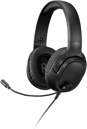 Lenovo IdeaPad H100 Gaming Headset, 50mm Drivers, Stereo Over Ear Headphones with Mic, Padded Earcups, in-Line Volume, GXD1C67963, Black in Saudi Arabia