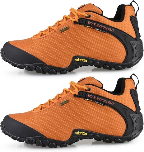 KtEli Men's Hiking Shoes, Casual Trekking Boots, Climbing Trail Shoes,Work Shoe Lightweight Low Top for Outdoor Trailing Trekking Walking (Color : Red, Size : 39) in Saudi Arabia